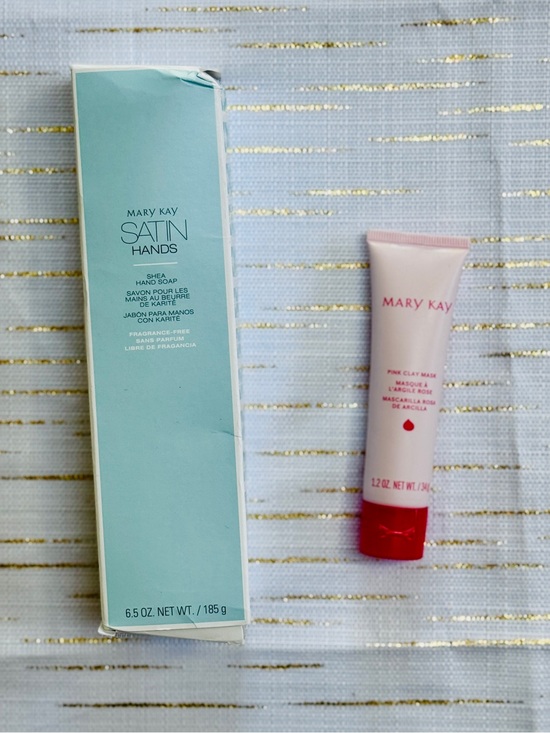 Mary Kay Other - Mary Kay Satin Hands Soap & Pink Clay Mask Duo